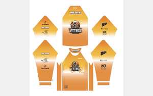 Maillot ADHERENTS Orange saison 2026-2027
